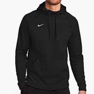 Nike Therma Pullover Hoodie Sweatshirt. Black. Size Large.